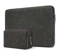 DOMISO Laptoptasche 14 Zoll Laptophülle 14 Zoll, Wasserdicht Stoßfest Laptop Schutzhülle 14 Zoll Notebook Sleeve Case für 14" Lenovo/HP/Dell/Asus, 15 Zoll MacBook Pro,Schwarz