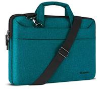 DOMISO Laptoptasche 15,6 zoll Laptop Tasche Notebook Tasche Laptop Bag für 15,6 Zoll HP Lenovo Dell XPS ASUS,für 16 Zoll MacBook Pro M4/M3/M2/M1 Pro/Max,Wasserdicht Aktentasche Schultertasche,Teal