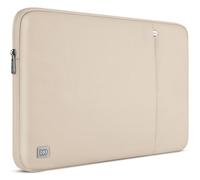 DOMISO Laptoptasche 15.6 Zoll Laptophülle Laptop Tasche Hülle | Wasserdicht Stoßfestes Laptop Schutzhülle Case für 15-15,6" Lenovo Thinkpad Ideapad HP Dell Acer ASUS Notebook,Beige