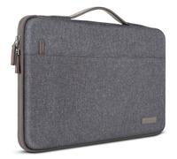 DOMISO Laptoptasche 15.6 Zoll Laptophülle Laptop Tasche Hülle | Wasserdicht Stoßfestes Laptop Schutzhülle Case für 15-15,6" Lenovo Thinkpad Ideapad HP Dell Acer ASUS Notebook,Dunkelgrau