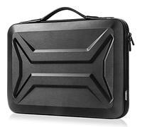 DOMISO Laptoptasche 15.6 Zoll Wasserdichte Stoßfeste Schutzhülle für Lenovo ThinkPad/IdeaPad, HP Spectre x360/Pavilion 15/ENVY 15, Dell XPS 15, 16 Zoll MacBook Pro M2/M3/M4 (A2991/A2780), Schwarz