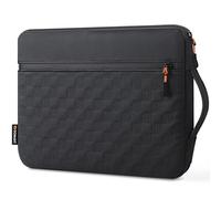 DOMISO Laptoptasche 16 Zoll Wasserdicht für MacBook Pro M1/M3 A2141, A2485 Robuste 16" Laptop Hülle mit Polsterung, Kompatibel mit 2024-2019 Modellen, Schwarz