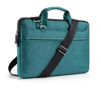 DOMISO laptoptasche 17 zoll, Wasserabweisende laptop tasche 17+ zoll, laptop tasche mit Schultergurt, laptoptasche für 17-17.3" Notebook/Dell/Lenovo/Acer/HP/ASUS ROG/MSI GS73VR Stealth Pro, Teal
