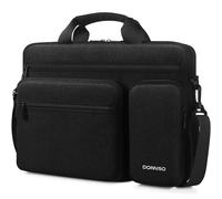 DOMISO Laptoptasche 18 Zoll Wasserabweisend Business Aktentasche Herren Laptop Tasche Schultertasche Notebooktasche für 18-Zoll Gaming-Laptops/ASUS ROG Strix Scar 18 & G18 (2023-2025), Schwarz