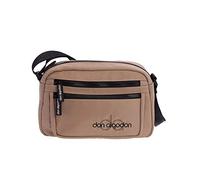 DON ALGODON Damen Zeno Shoulder Bag Damen Umh ngetaschen, Beige, 25 x 9 17 cm EU