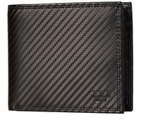 DON VANE Elite Comfort - Echt Leder Geldbörse Herren inkl. Geschenkbox - RFID Portemonnaie Portmonee mit 11 Fächern - Echtleder Geldbeutel für Männer 11 x 9,5 x 2cm (Carbon Schwarz)