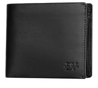 DON VANE Elite Comfort - Echt Leder Geldbörse Herren schwarz inkl. Geschenkbox - RFID Portemonnaie Portmonee mit 11 Fächern - Echtleder Geldbeutel für Männer 11 x 9,5 x 2cm