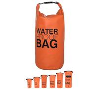 DonDon Dry Bag wasserdichte Tasche 2l, 5l, 10l, 15l, 20l, 30l Pack-Sack Beutel mit Schultergurt - orange 30 Liter