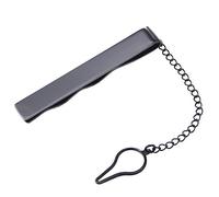 DonDon Herren Krawattenklammer Krawattennadel - schwarz