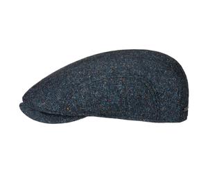 Donegal Colour Spots Flatcap by Stetson blau 57 cm