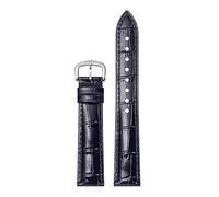 dongriuk Uhrenarmband Aus Echtem Leder Für Cartier Tank Santos Dumont(Dark blues,19mm)