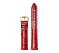 dongriuk Uhrenarmband Aus Echtem Leder Für Cartier Tank Santos Dumont(Redg,19mm)