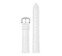 dongriuk Uhrenarmband Aus Echtem Leder Für Cartier Tank Santos Dumont(Whites,22mm)
