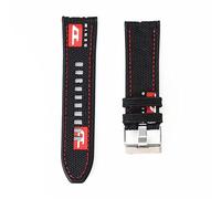 dongriuk Uhrenarmband aus Nylon-Canvas für Diesel DZ4512, wasserdicht, mit weicher Silikonbasis, Zubehör.