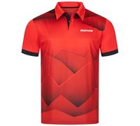 Donic Polo Aviator rot/schwarz S