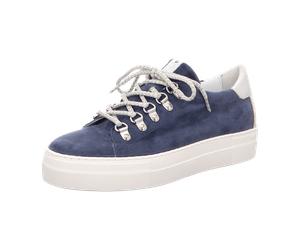 Donna Carolina Schnürschuh für Damen, blau, Größe 38 ½ EU