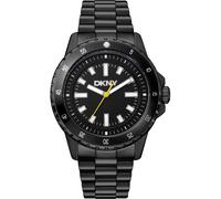 Donna Karan New York Active Herrenuhr schwarz