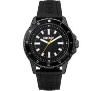 Donna Karan New York Active Herrenuhr schwarz