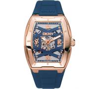 Donna Karan New York Active Urban Herrenuhr roségold blau