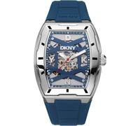 Donna Karan New York Urban Herrenuhr silber blau