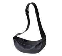 DONNAIN Moon Bag Damen, Umhängetasche Leder, Crossbody Bag | Halbmond Tasche Damen, Ledertasche Damen Echtleder, Shoulder bag, Sling bag, Kleine Schultertasche mit Breitem Riemen
