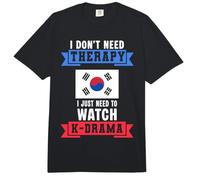 Don't Need Therapy I Just Need to Watch K-Drama Koreanisch Comfort Colors Adult Heavyweight T-Shirt
