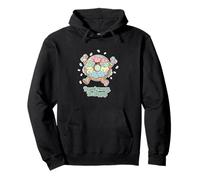 Donut Worry Happy Cute Kawai Funny Donut Pun Pullover Hoodie
