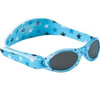 Dooky Baby Banz - Baby-Sonnenbrille / Neopren + Klett / 100% UV-Schutz / Blaue Sterne