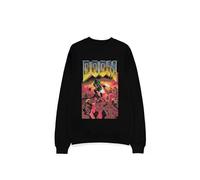 Doom Classic Boxart Männer Sweatshirt schwarz XXL 80% Baumwolle, 20% Polyester Fan-Merch, Gaming