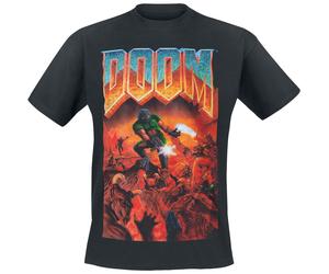 Doom Classic Boxart T-Shirt schwarz in L
