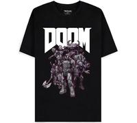 Doom Demon Slayer Männer T-Shirt schwarz XXL 100% Baumwolle Bethesda, Fan-Merch, Gaming