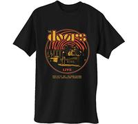 Doors - the - T-Shirt # M Black Unisex # 68 Retro Circle