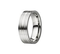 DOOSTI Freundschaftsring/Partnerring Gentle Titan mit Gratis Gravur