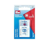 Prym Doppel-Nähmaschinennadel 130/705 Stretch 75/2,5 mm