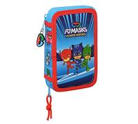 Doppelfeder, 28 Stück, PJMASKS, blau, Estándar, Lässig
