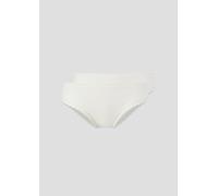 Doppelpack Slips mit Spitzen-Details 44/46 weiß 6008091.0100.44_46