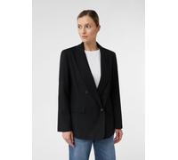 Doppelreihiger Oversize Blazer schwarz 46