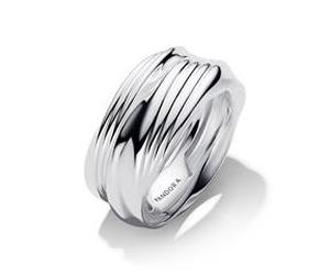 Doppelring für Damen Essence aus 925er Silber