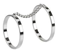 Doppelring Kette Silber