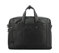 Doppelte Griff Laptop Aktentasche Vibe 15.6 Piquadro NERO Einheitsgröße