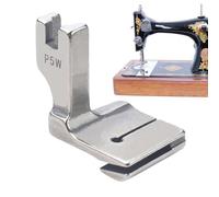 Doppelter Nähfuß - Paspelier-Nähmaschinenfuß, Universal-Nähaufsatz zum Raffen und Säumen, Präzisionsnähzubehör für Falten und Zierstiche