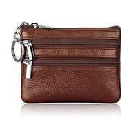 Doppelter Reißverschluss Handgehalten Aus Leder Für Damen Und Herren Geburtstagsgeschenkzubehör Kleine Kleingeldtasche Für Outdoor Reisen Camping Aufbewahrung Geldbörsen Für Herren