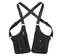 Doppelter Schultergurt - Anti-Diebstahl-Unterarm-Umhängetasche | Multi-Pocket PU-Leder Tasche mit verstellbaren Riemen für Mann Autoschlüssel Reisen Ausgehen Reisepass Outdoor Freizeitkleidung