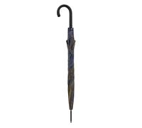 DOPPLER - DAMEN LANGSCHIRME Stockschirm Ultra Light Duomatic Whisper Blue Blau