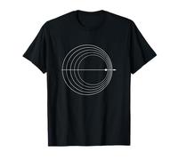 Doppler Effekt Physik Naturwissenschaften Humor T-Shirt für Nerds - Männer - Unisex-Erwachsene - Schwarz - S - Kurzarm