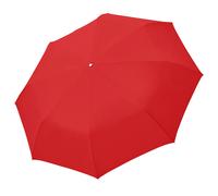 Doppler Taschenschirm Fiber Golf Trekking - Super leicht - Mit Umhängeschlaufe - Rot