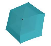 Doppler Fiber Havanna uni Taschenschirm 22 cm aqua blue (TAS016165)