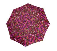 Doppler Fiber Magic Expression Automatik Regenschirm Duomatic Schirm 7441465E, Farbe:Berry