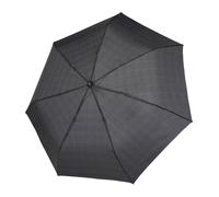 Doppler Fiber Magic Taschenschirm 27 cm grau