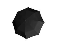 Doppler Langschirm Fiber Golf Fibreglass - Super leicht - Wanderregenschirm - Schwarz